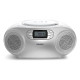 Philips TAZ2000S/10 reproductor de CD Plata Reproductor de CD portátil